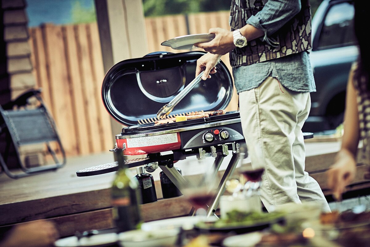 BBQエリアは、1ブース（約25平方メートル）まるごと貸し切り可能