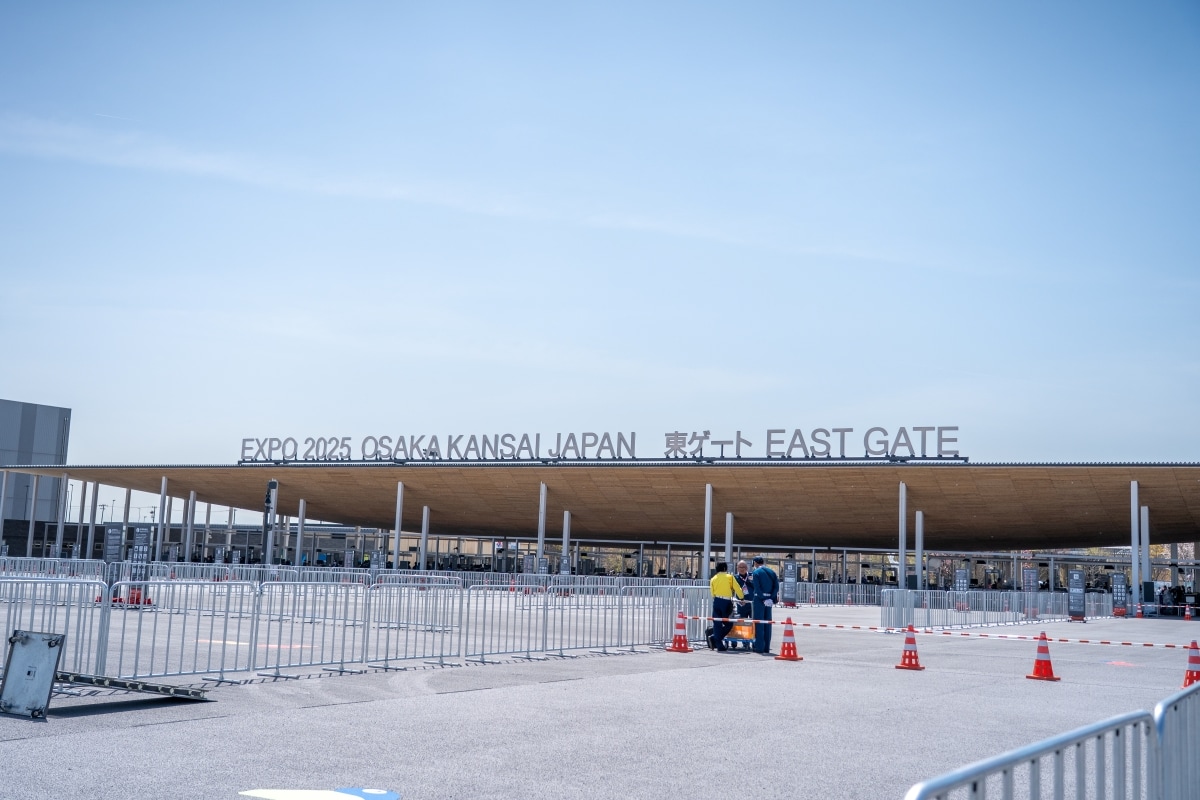 夢洲駅は東ゲートと直通