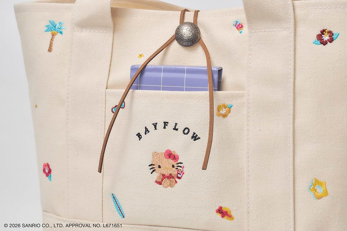 刺繍ロゴトートバッグ