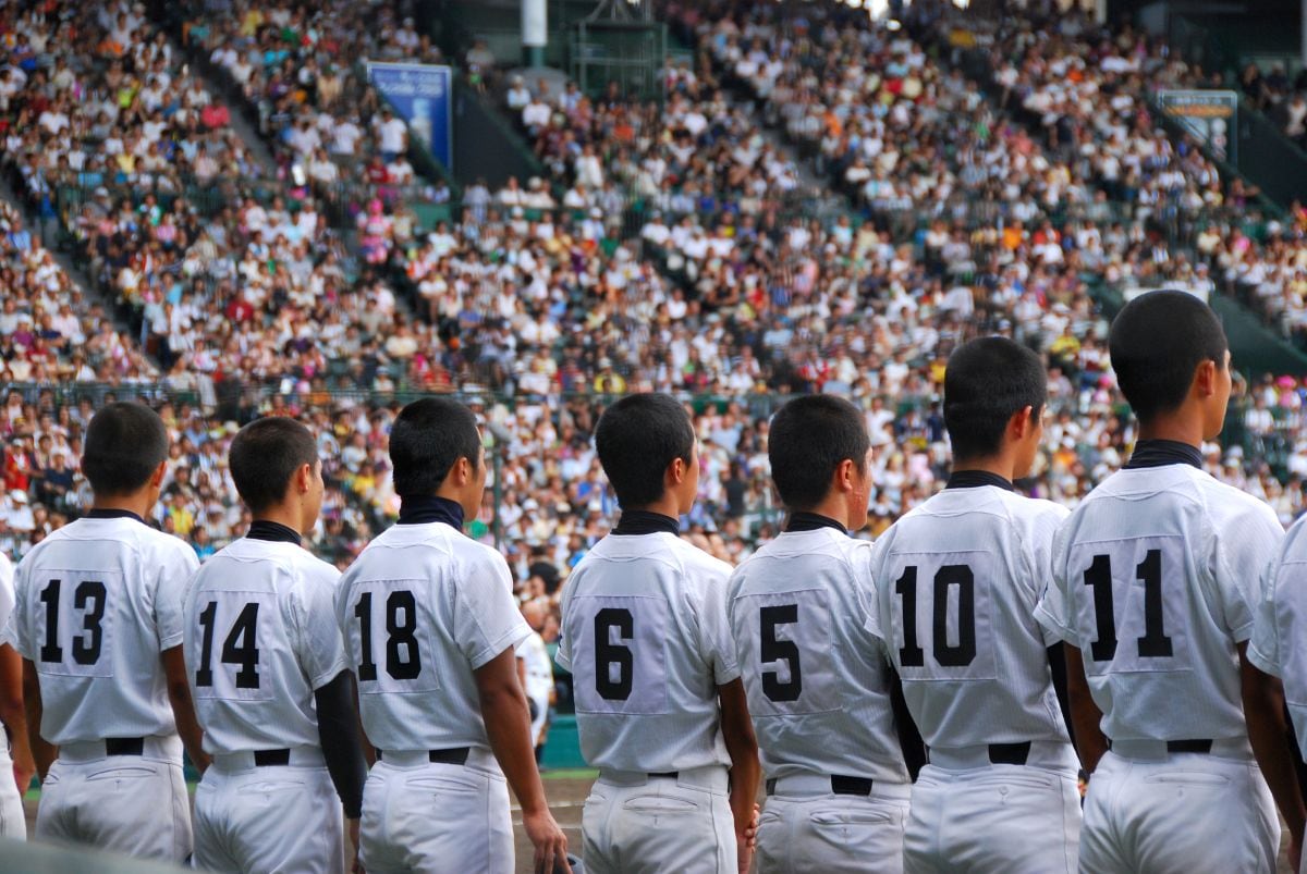 甲子園球児のイメージ写真