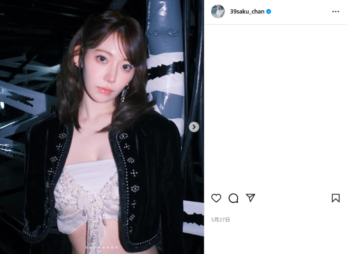 画像出典：宮脇咲良さん公式Instagram（@39saku_chan）