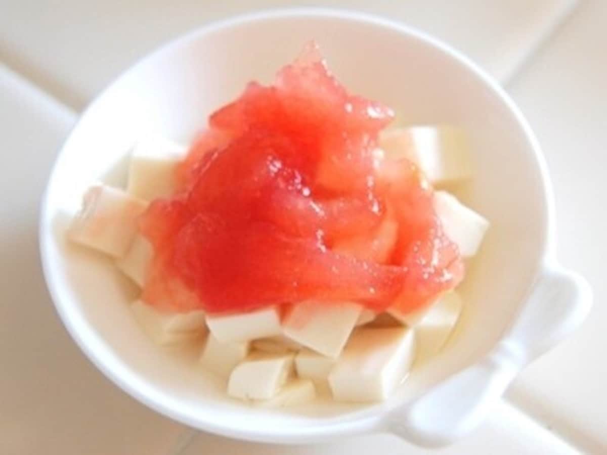 トマトのトロトロと豆腐トマトソースの離乳食レシピ 初期 中期 毎日の野菜 フルーツレシピ All About