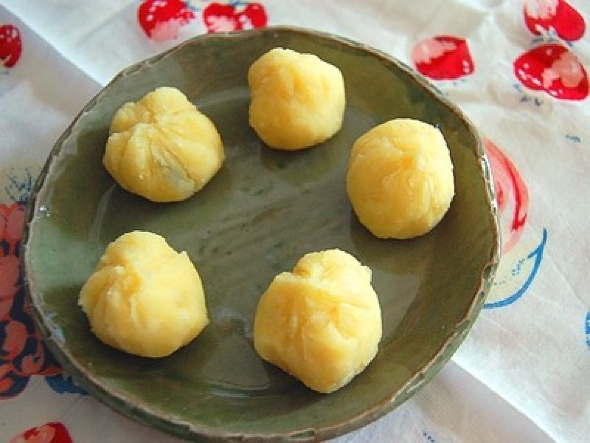 子供のおせち料理におすすめのレシピ りんごきんとん 毎日の野菜 フルーツレシピ All About