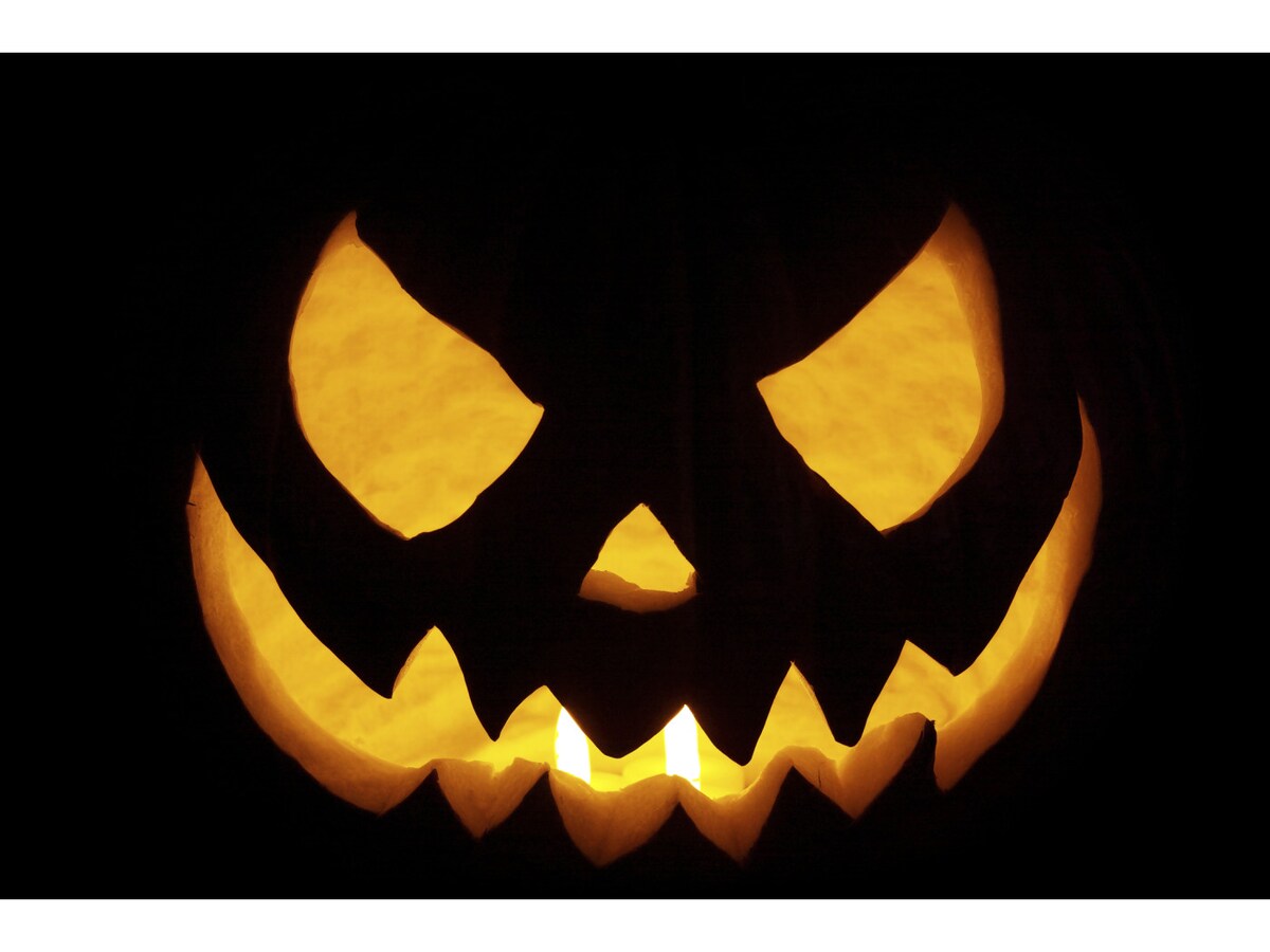 ☆ハロウィンのかぼちゃinおばけちゃん (受注生産) 樹脂粘土