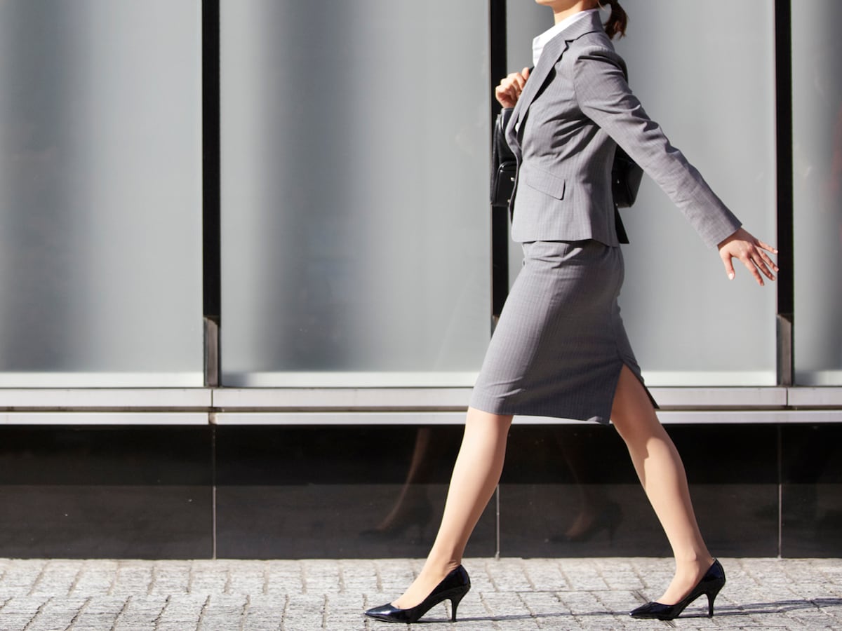 権限 指標 クリーク ストレッチポンチ スーツ オフィスマナー 女性