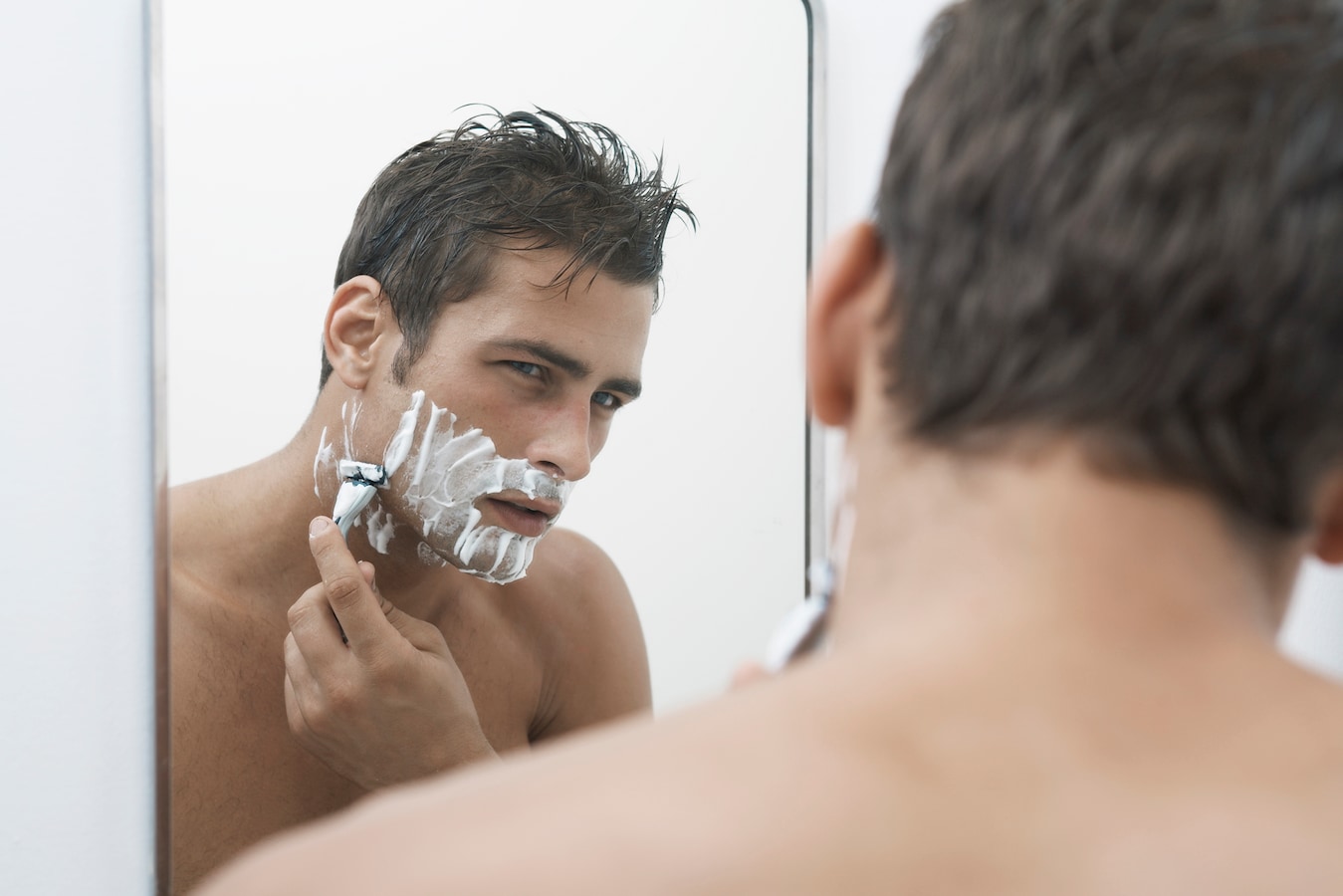 Shaving dick. Shave Nickels кто он. European and American male shaving. A clean shaven man.