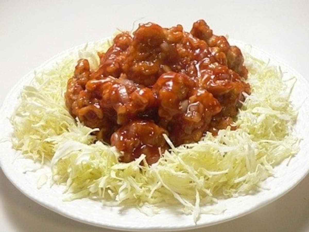 豚肉の甘酢オニオンソース添え レシピ