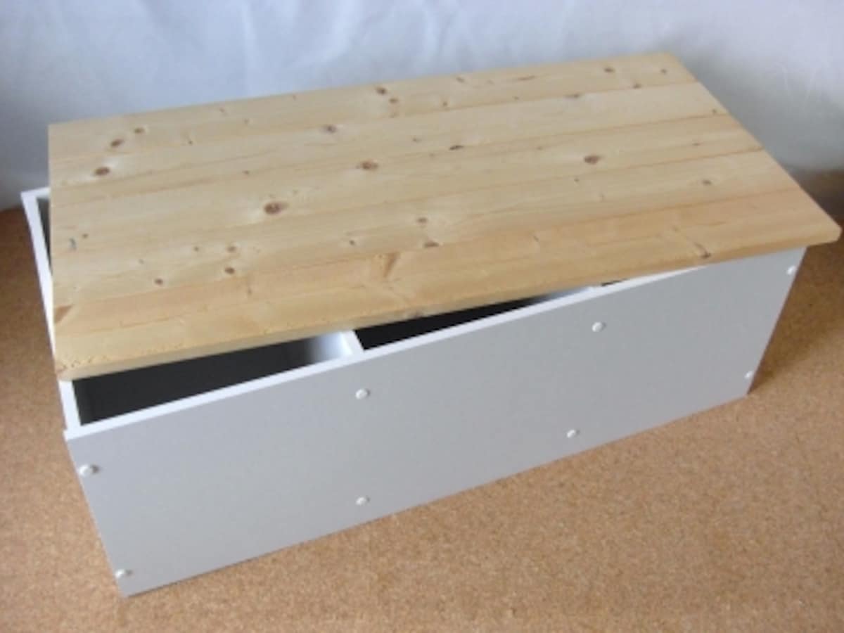 DIY 収納ボックス ベンチ兼ケース