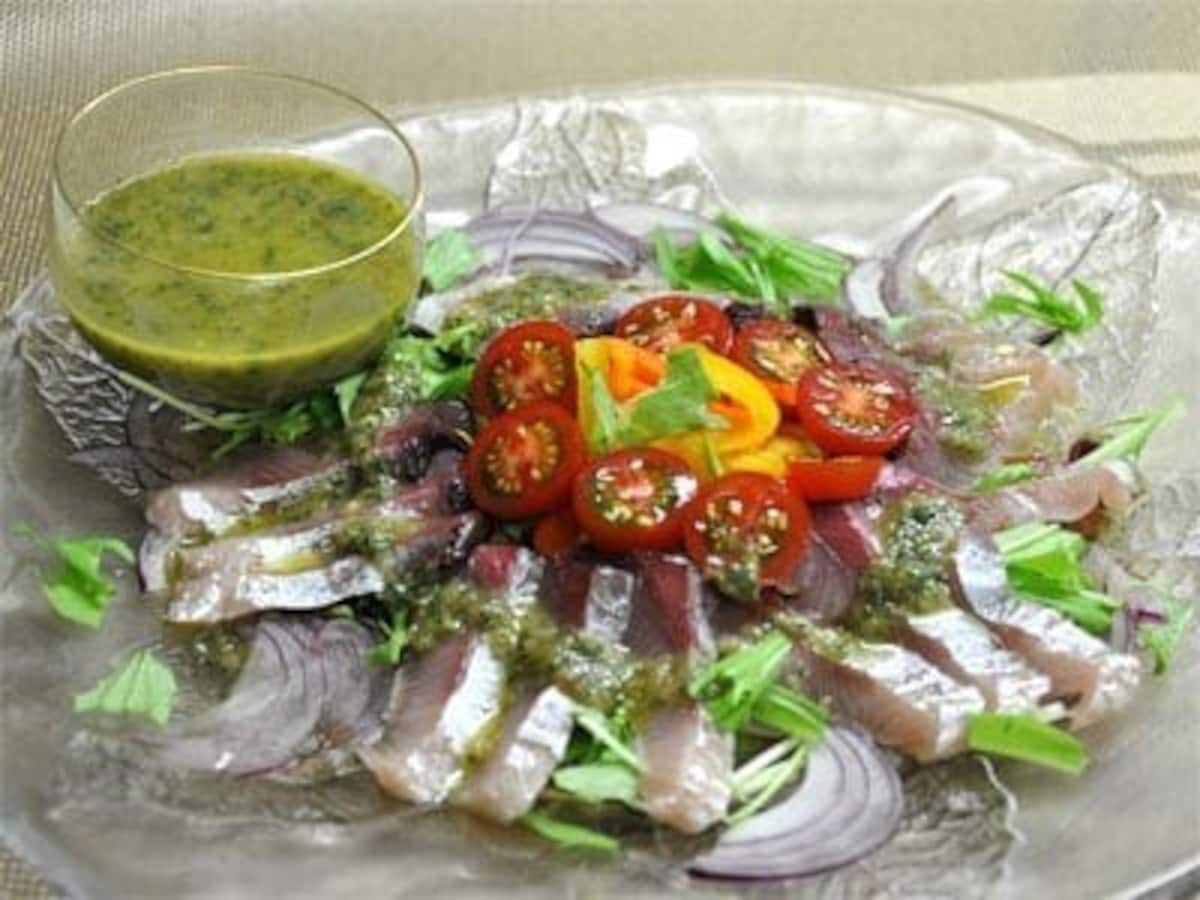 ワラサのカルパッチョレシピ ソースが決めて ホームメイドクッキング All About