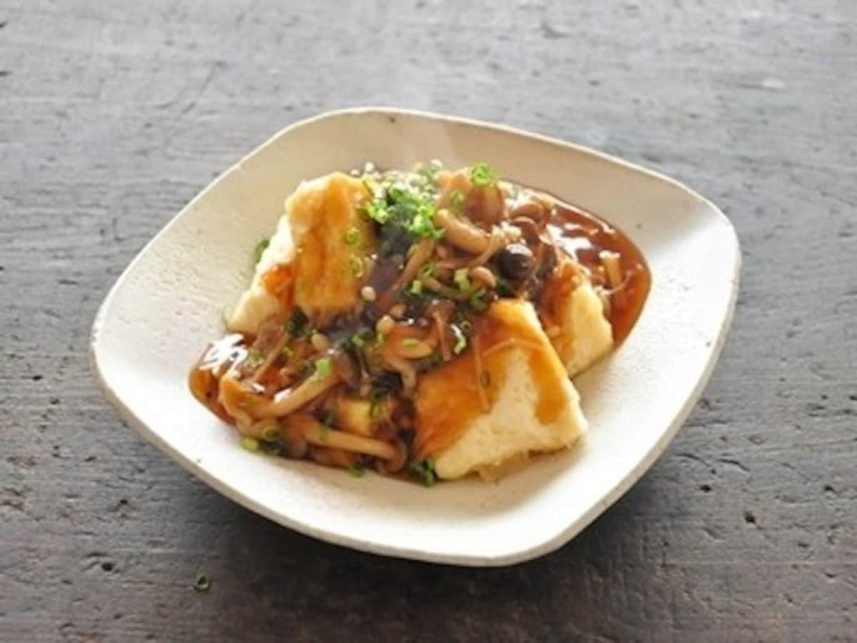 冬の献立におすすめ和食レシピ 揚げだし豆腐のきのこあんかけ シンプル和食レシピ All About