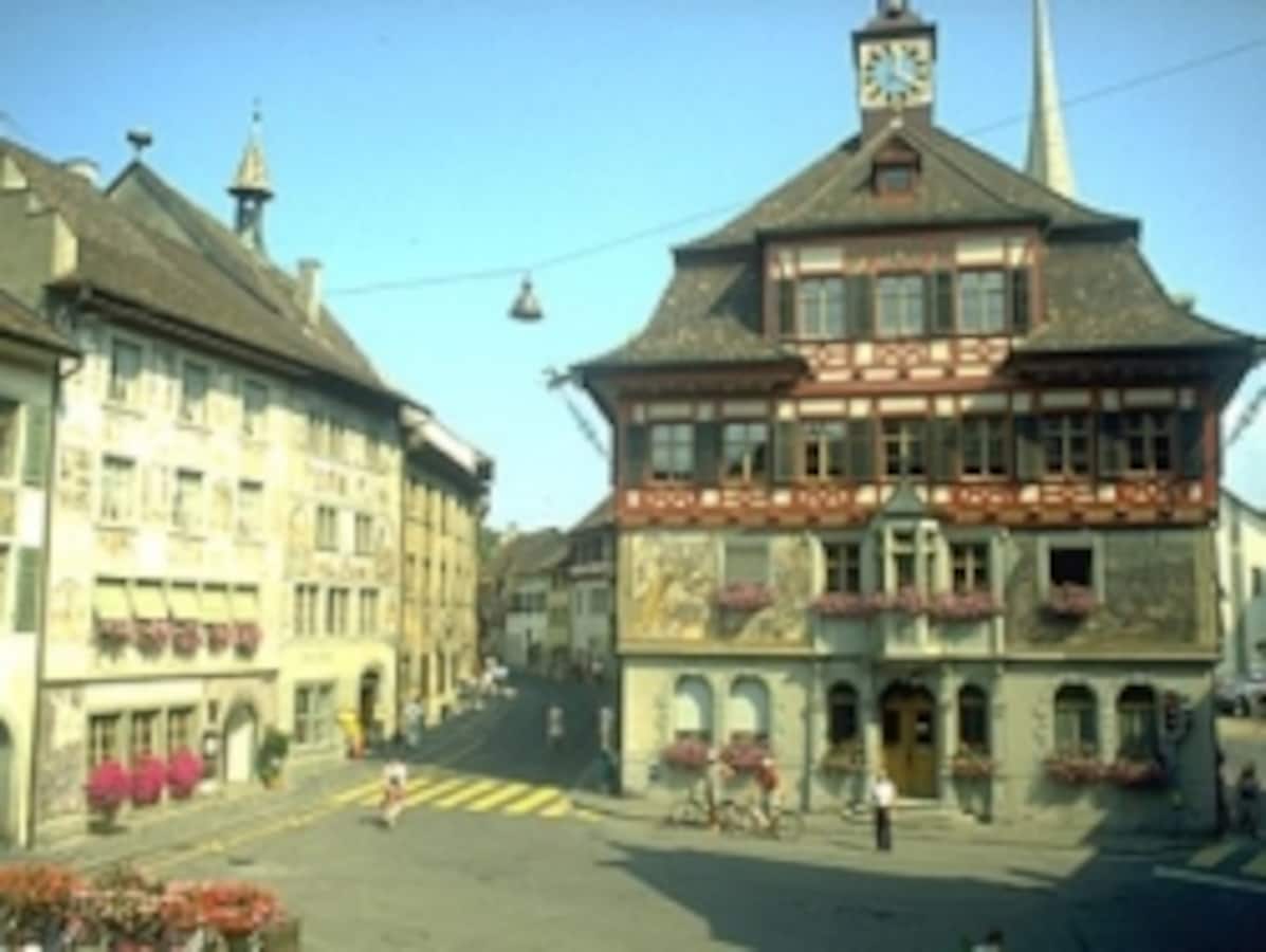 1933年 ZURICH/スイスチューリッヒ観光案内/周辺鳥瞰図/市街略図