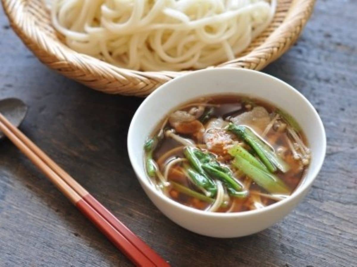肉汁つけうどんの人気レシピ 小松菜とえのきで具だくさん料理 シンプル和食レシピ All About