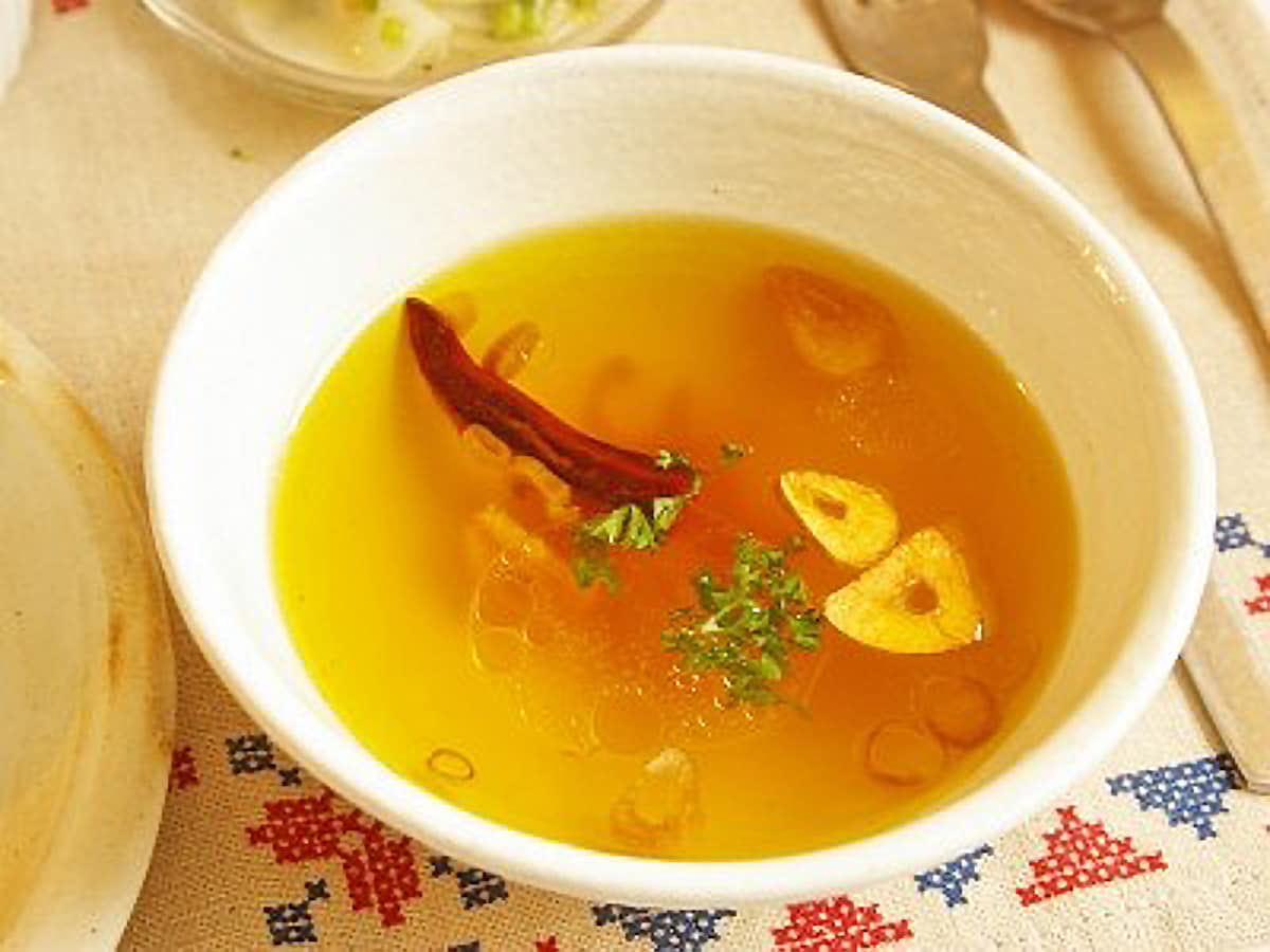 ガーリックスープの作り方 超簡単にんにく料理レシピ 簡単一汁三菜レシピ All About
