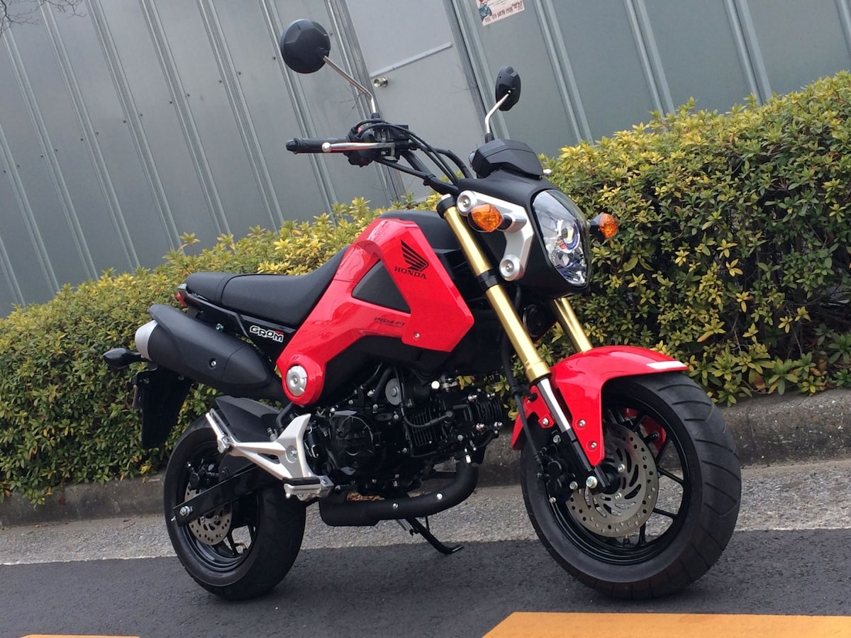 ホンダ原付2種グロム試乗&カスタムレポート [原付バイク ホンダ原付2種グロム試乗&カスタムレポート [原付バイク