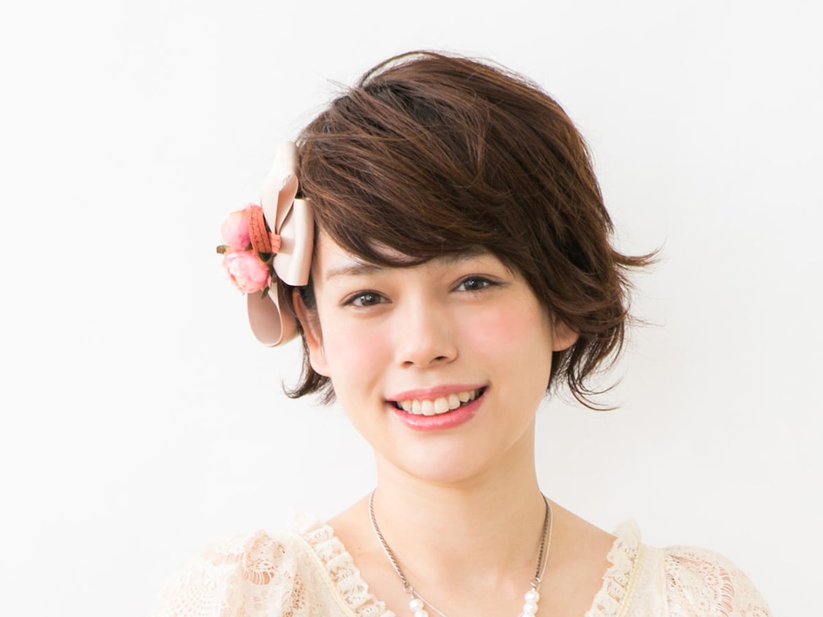 髪型 パーティー ショート