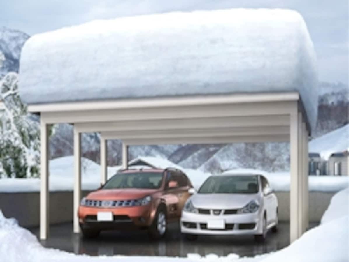 【お気に入り】 雪に強いカーポートを望む声が増えている?! [カーポート・車庫 テーブル