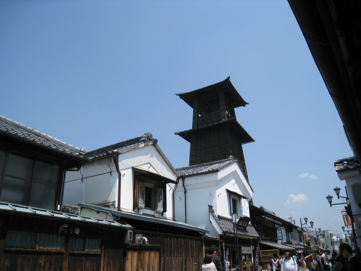 高さ220cm〜 小江戸河越 『川越　時の鐘』木製オブジェ/置物　城下町　蔵造り 高さ220cm〜 小江戸河越 『川越 時の鐘』木製オブジェ/置物