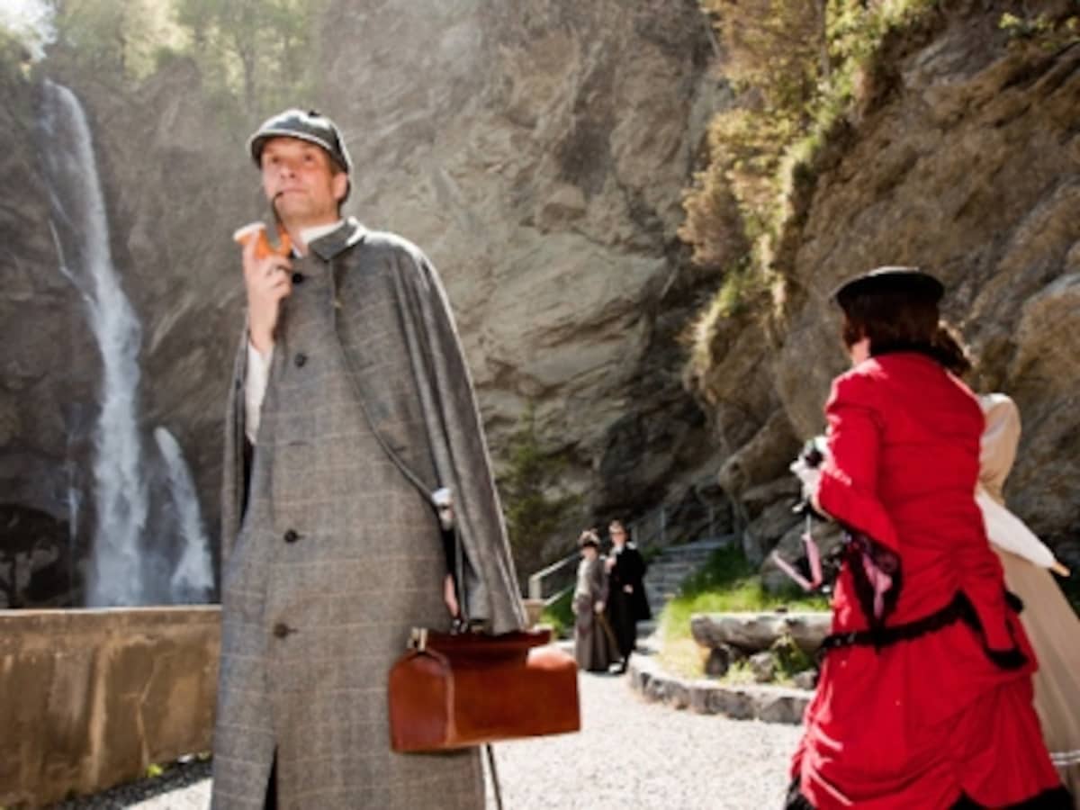 ホームズ終焉の舞台、ライヒェンバッハの滝／スイス [スイス] All About