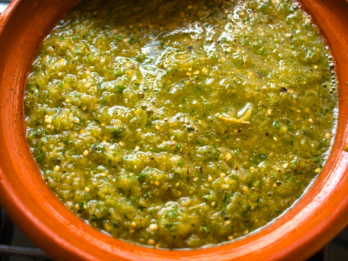 メキシコの味 緑が爽やかサルサ ベルデのレシピ メキシコ All About
