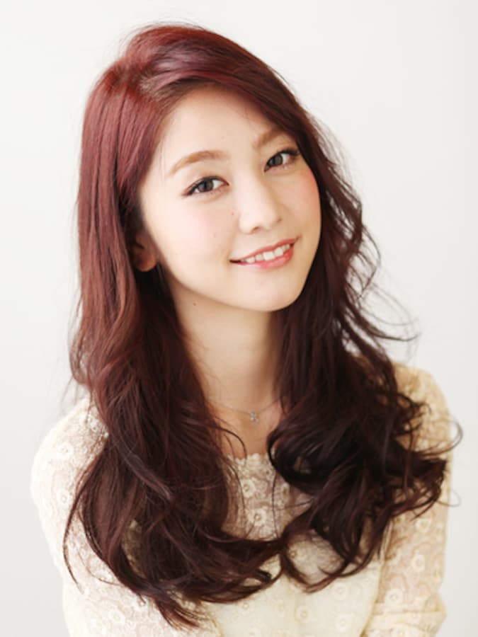 かきあげ前髪とミックス巻きで洗練ラフウェーブ ヘアセット ブロー All About