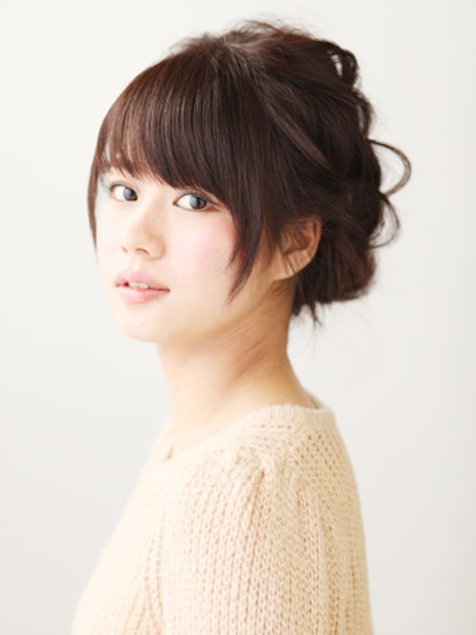 高貴なオーラを放つ美シルエットのまとめ髪 ヘアアレンジ All About