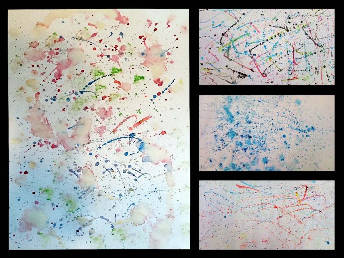 アート作品の案に使えそうな子供の絵 Kid's Art教室キッズアート作品集-2023年4月No.1