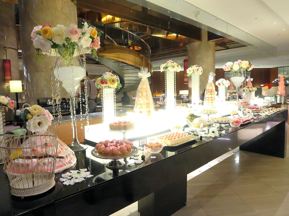 恋するプリンセス ヒルトン東京の新デザートブッフェ ブッフェ 食べ放題 バイキング All About