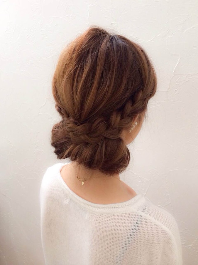 たった3工程でできる簡単ロングアレンジ ヘアアレンジ All About たった3工程でできる簡単ロングアレンジ ヘアアレンジ All About