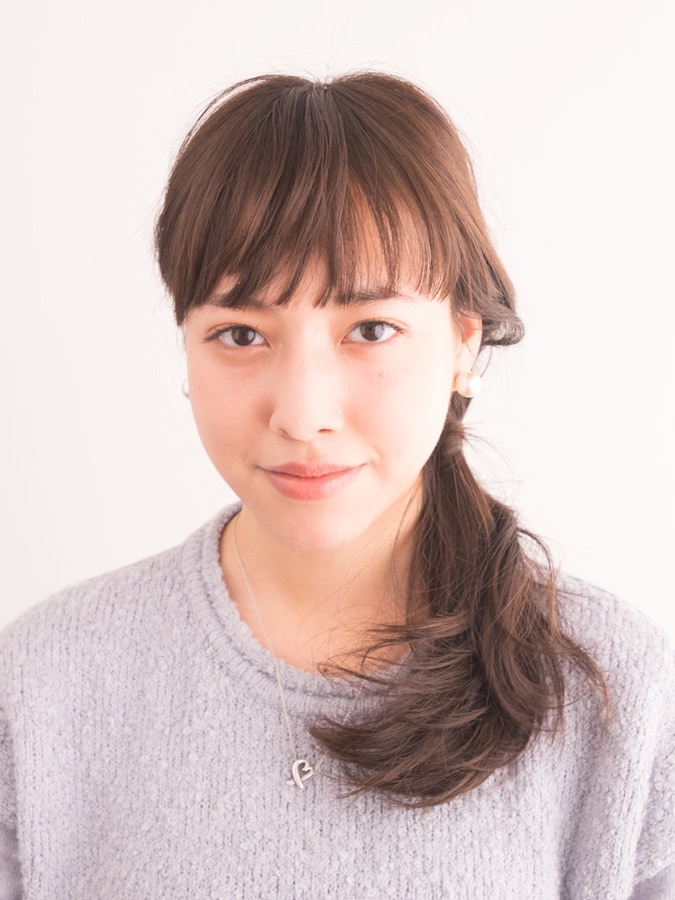 ねじり三つ編みでつくるナチュラルハーフアップ ヘアアレンジ All About