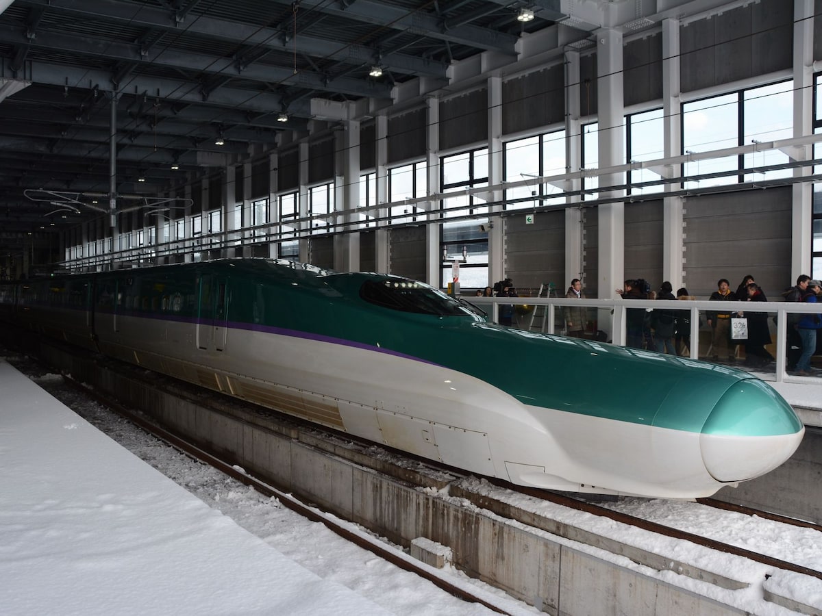 北海道新幹線試乗会レポート 雪景色の中を快走 鉄道 All About 北海道新幹線試乗会レポート 雪景色の中を快走 鉄道 All About