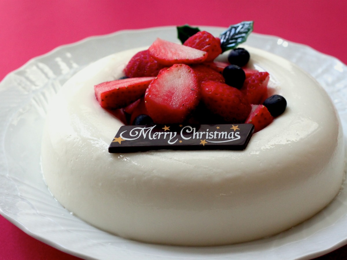 クリスマスに簡単 リースのホワイトババロアレシピ 簡単お菓子レシピ All About
