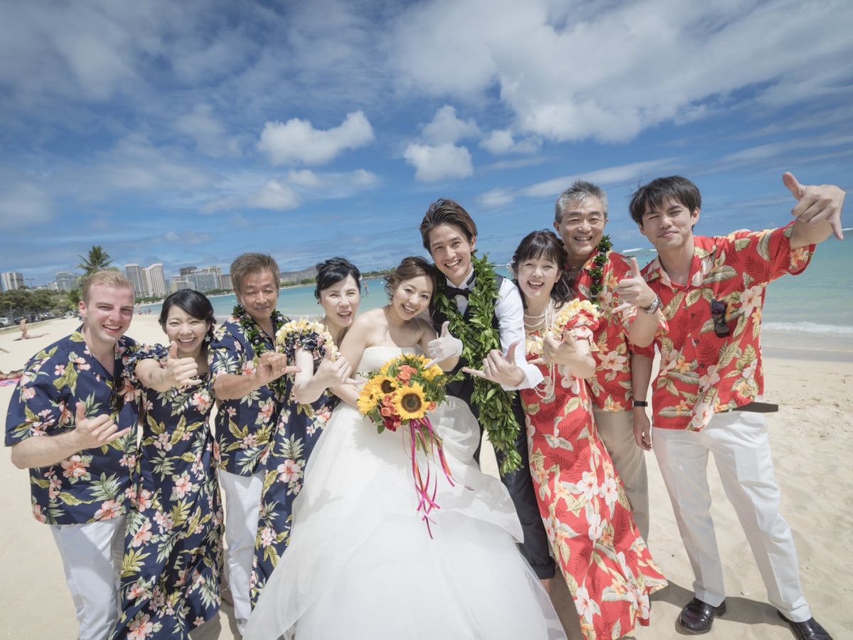 入荷中 ハワイ海外での結婚式バカンスに♡ムームー （お客様の声（写真 その他ドレス