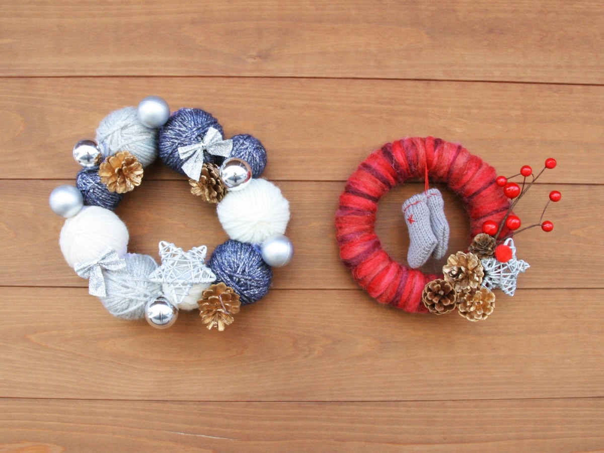 100均材料で簡単手作り！おしゃれなクリスマスリース [雑貨] All About