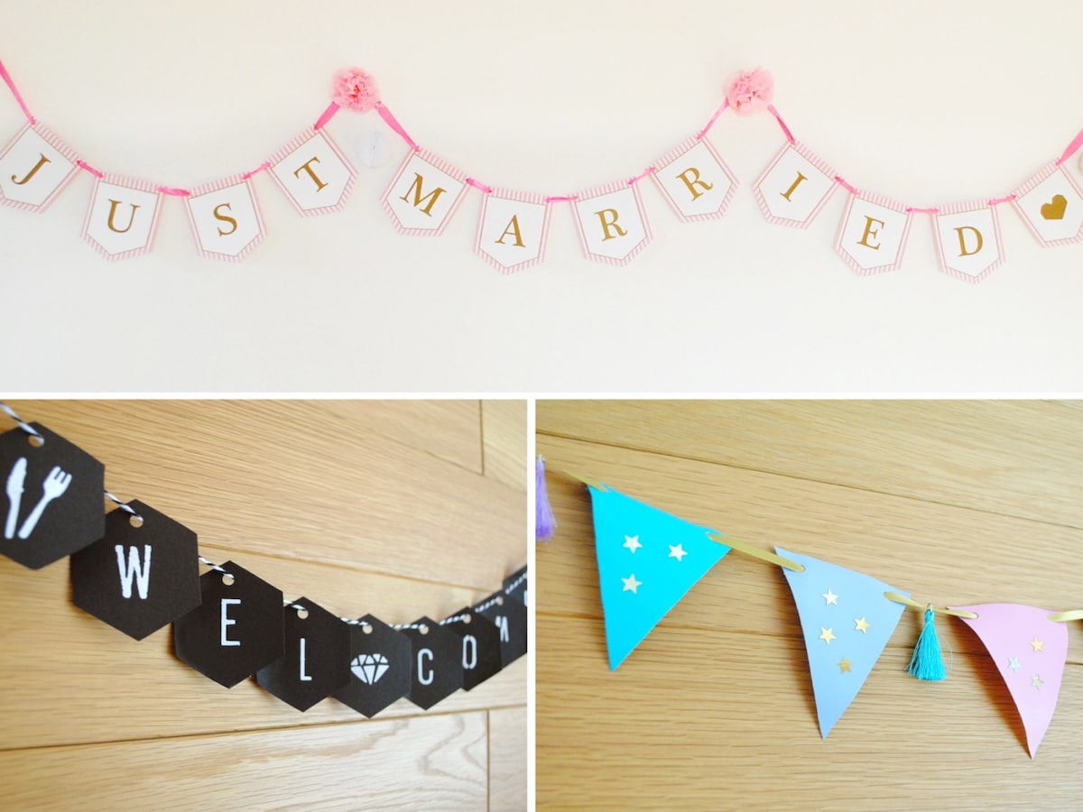 見本用ガーランド／Sample③ 見本用ガーランド／Sample②