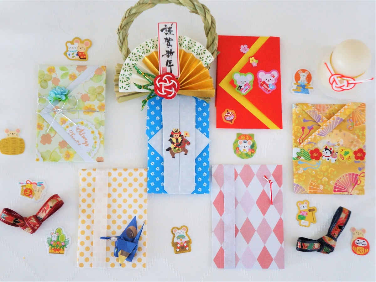 折り紙ポチ袋の作り方 簡単おしゃれなぽち袋の折り方4種 工作 自由研究 All About