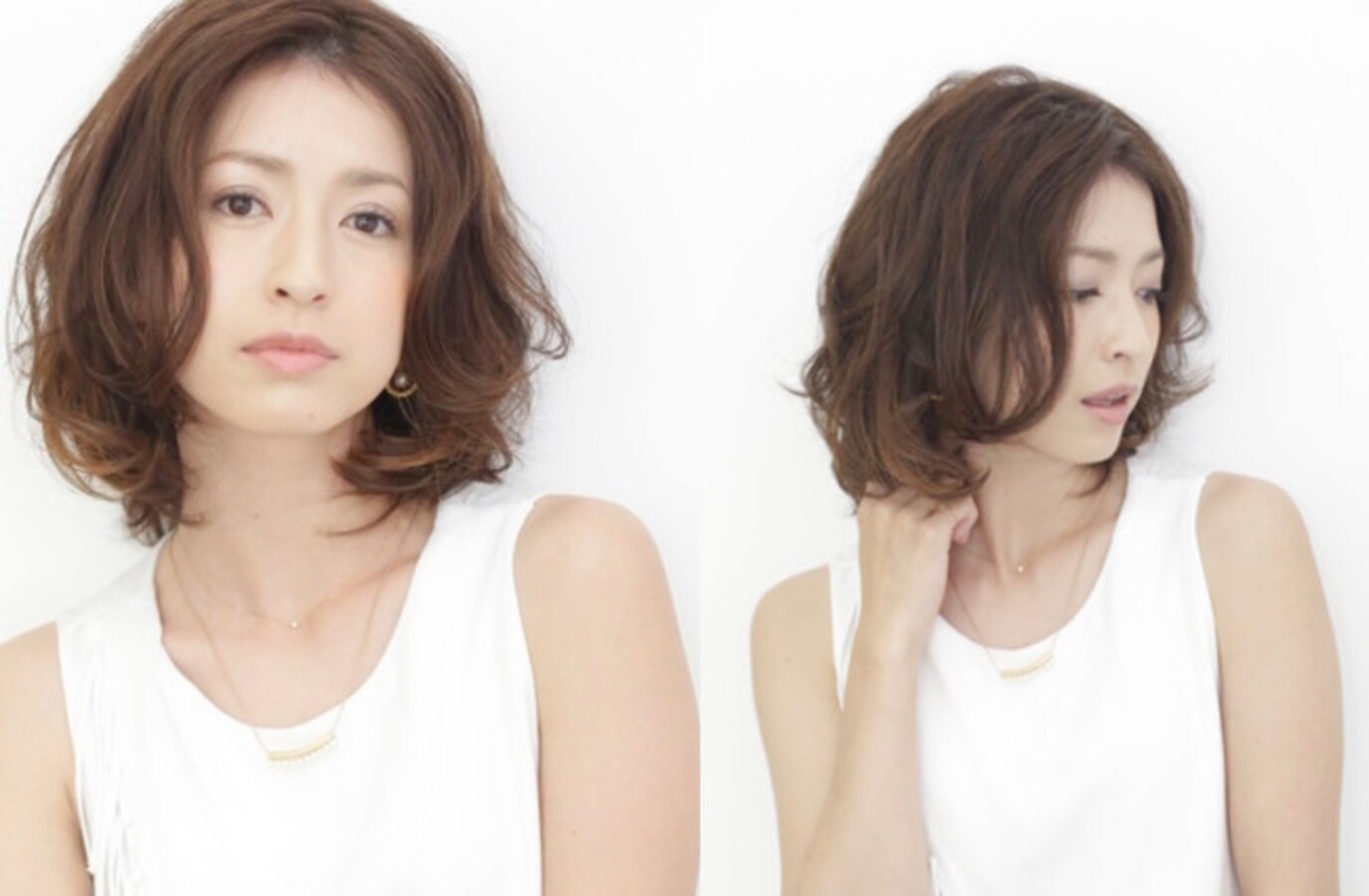 前髪なしボブヘア3選 トップと奥行きにボリュームを出して女っぽく ヘアスタイル 髪型 All About