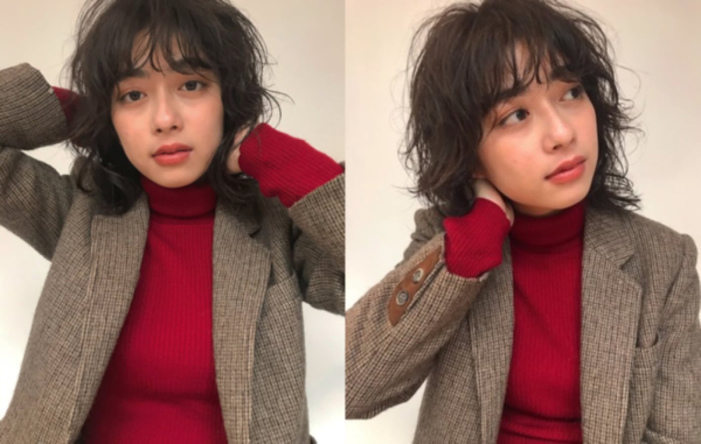 パーマ 顔まわりレイヤーで完成 無造作スタイルおすすめ4選 ヘアスタイル 髪型 All About パーマ 顔まわりレイヤーで完成 無造作スタイルおすすめ4選 ヘアスタイル 髪型 All About