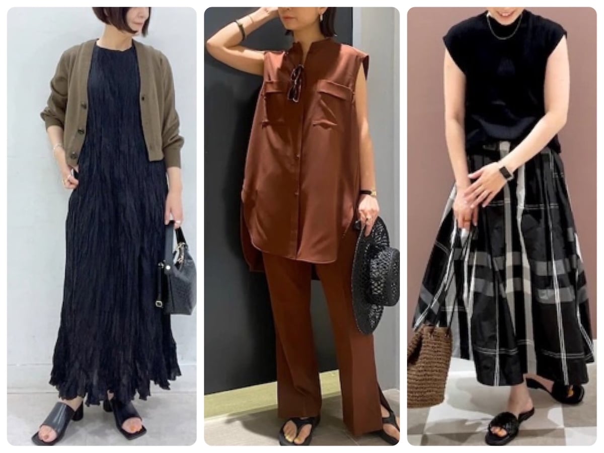 長時間移動もストレスフリー おしゃれで楽チン 大人の夏旅行コーデ4選 レディースファッション All About