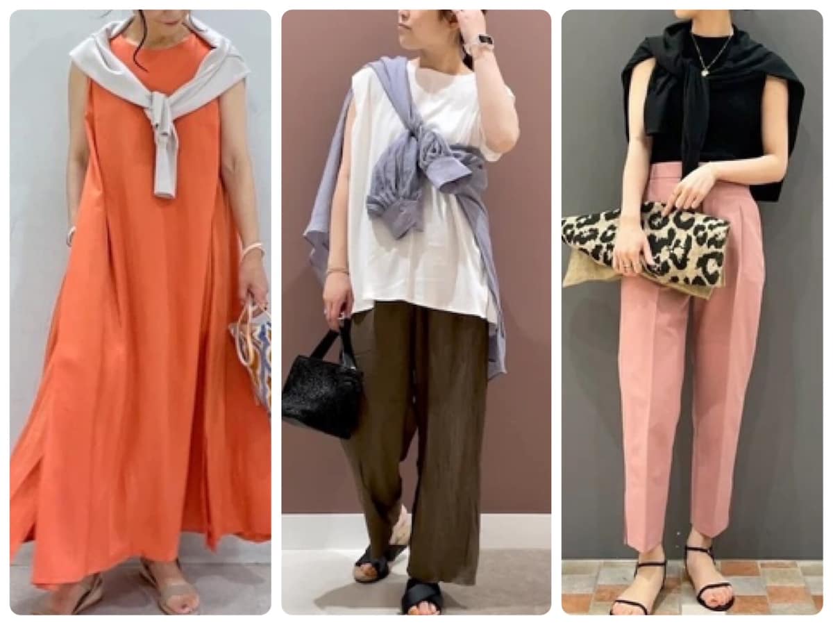 たすき掛けって難しい アラフォーが気になる二の腕もカバーする真夏の着こなし4つのコツ レディースファッション All About