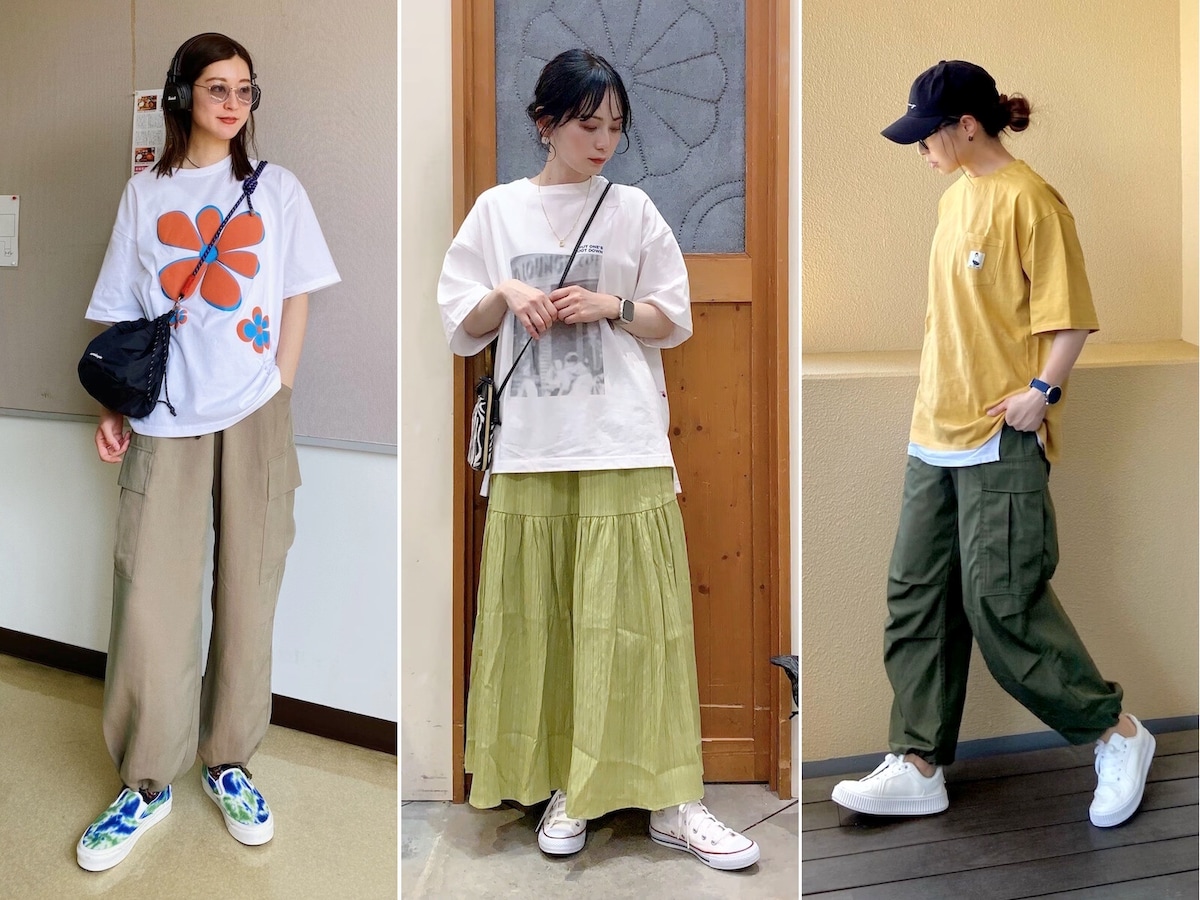 安見えしない“Tシャツ”スタイルのコツは？ 30～40代の「カジュアルコーデの正解」6例 [カラーコーディネート] All About