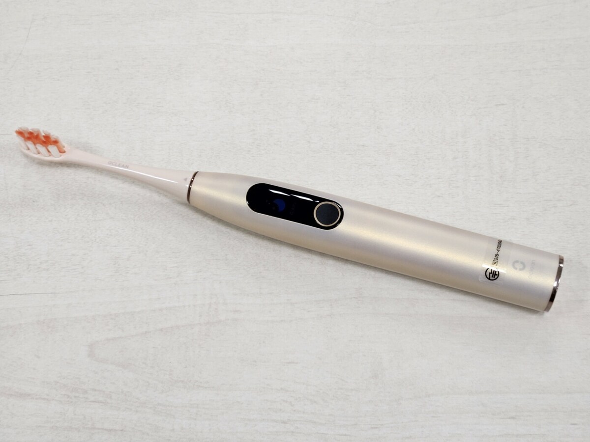 スマホ連携で健康をサポート！ 音波電動歯ブラシ「Oclean X Pro