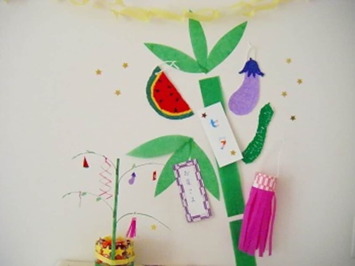 カラフル笹飾りで、七夕パーティー……子どもと一緒に作れる！ [工作 
