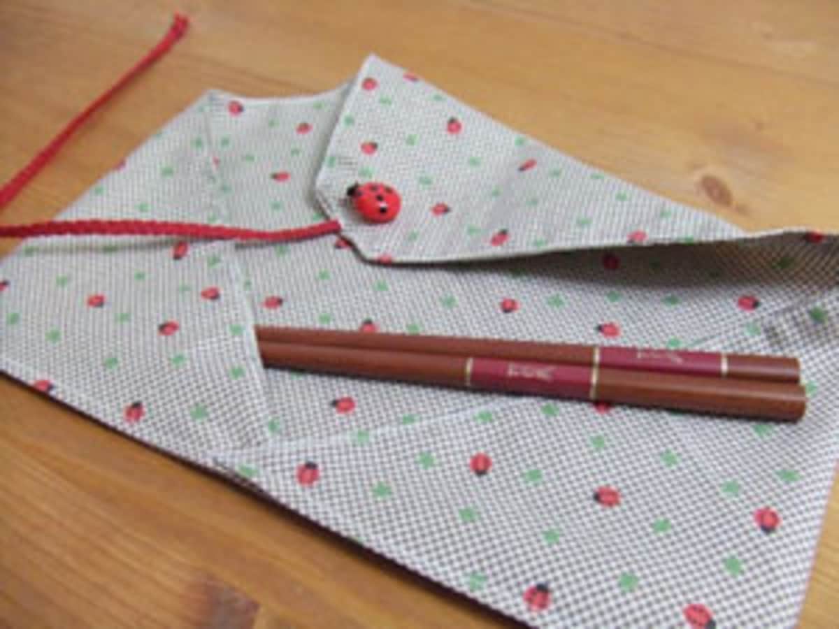 マイ箸袋の簡単作り方 布を縫って作れ携帯にも便利 節約 All About