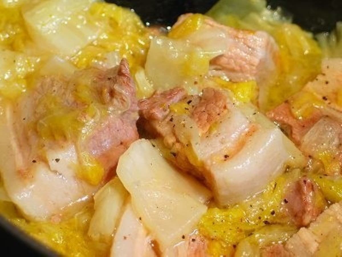 豚バラブロックと白菜の煮込み 美味しい豚角煮の人気レシピ 男の料理 All About