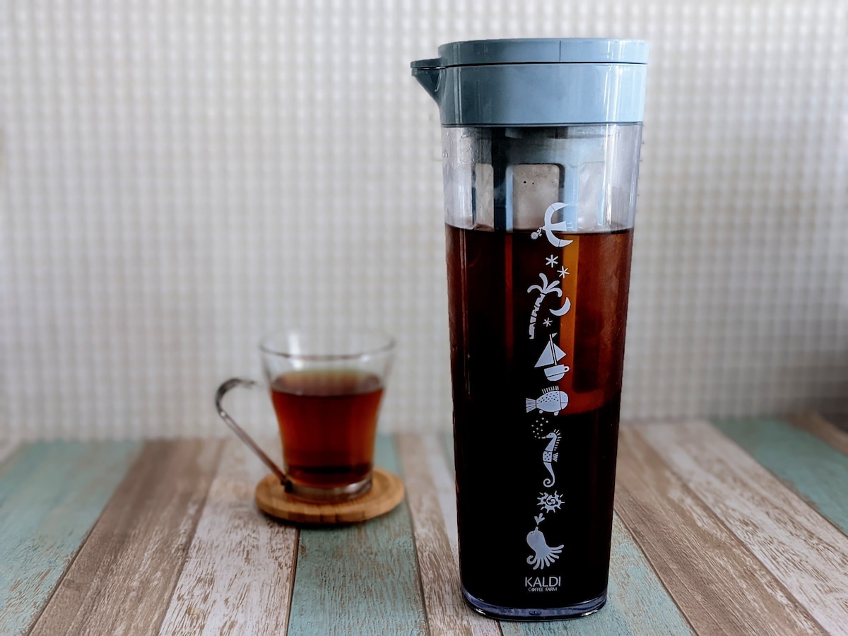カルディの新デザイン「水出しドリンクボトル」はお値段以上に
