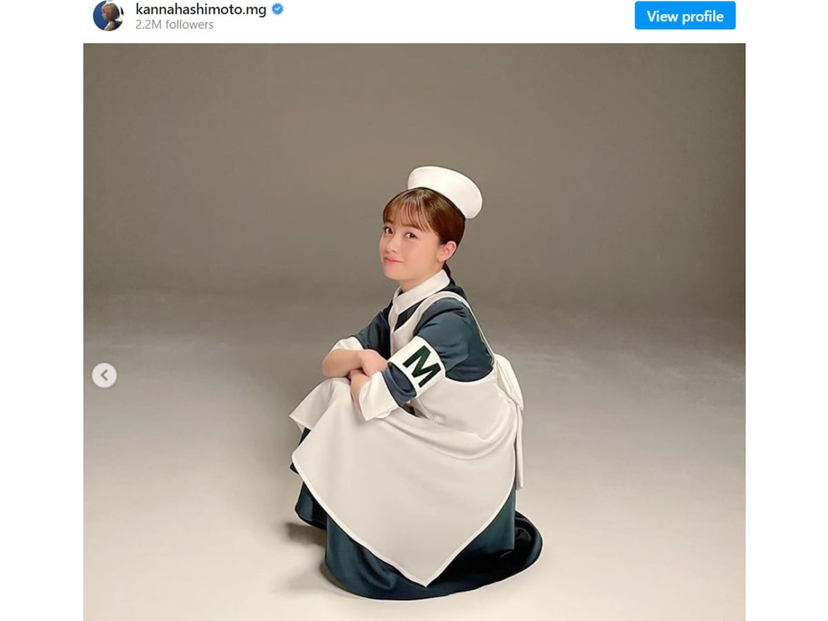 ヤバ…可愛いすぎ」橋本環奈、メンソレータムのCMナース姿が「神級」に