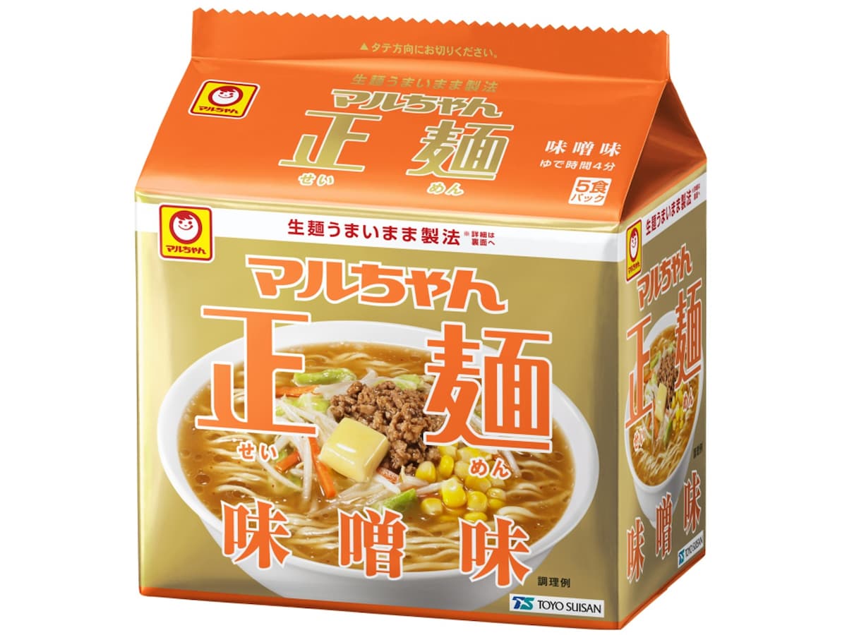 東洋水産 マルちゃん 塩ラーメン 5食パック ×6個