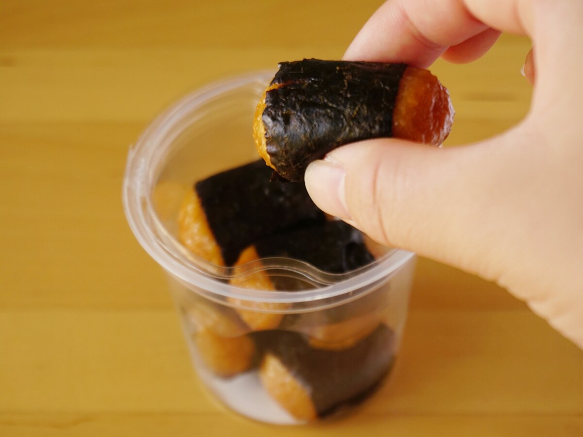 「有明海苔のいそべ餅カップ」（シャトレーゼ1000円チャレンジ