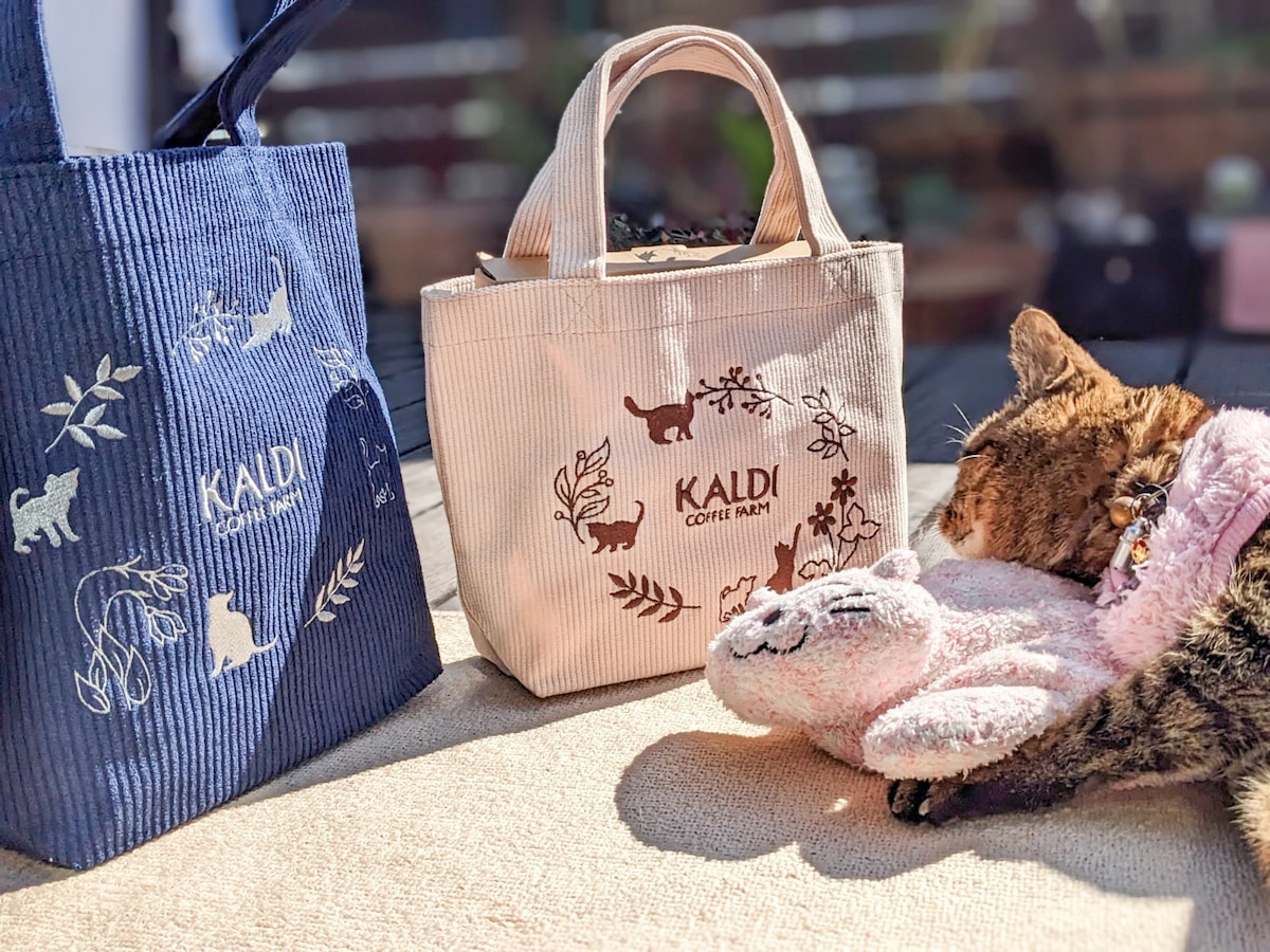 KALDI 2023 猫の日バッグ＆カレンダー - バッグ