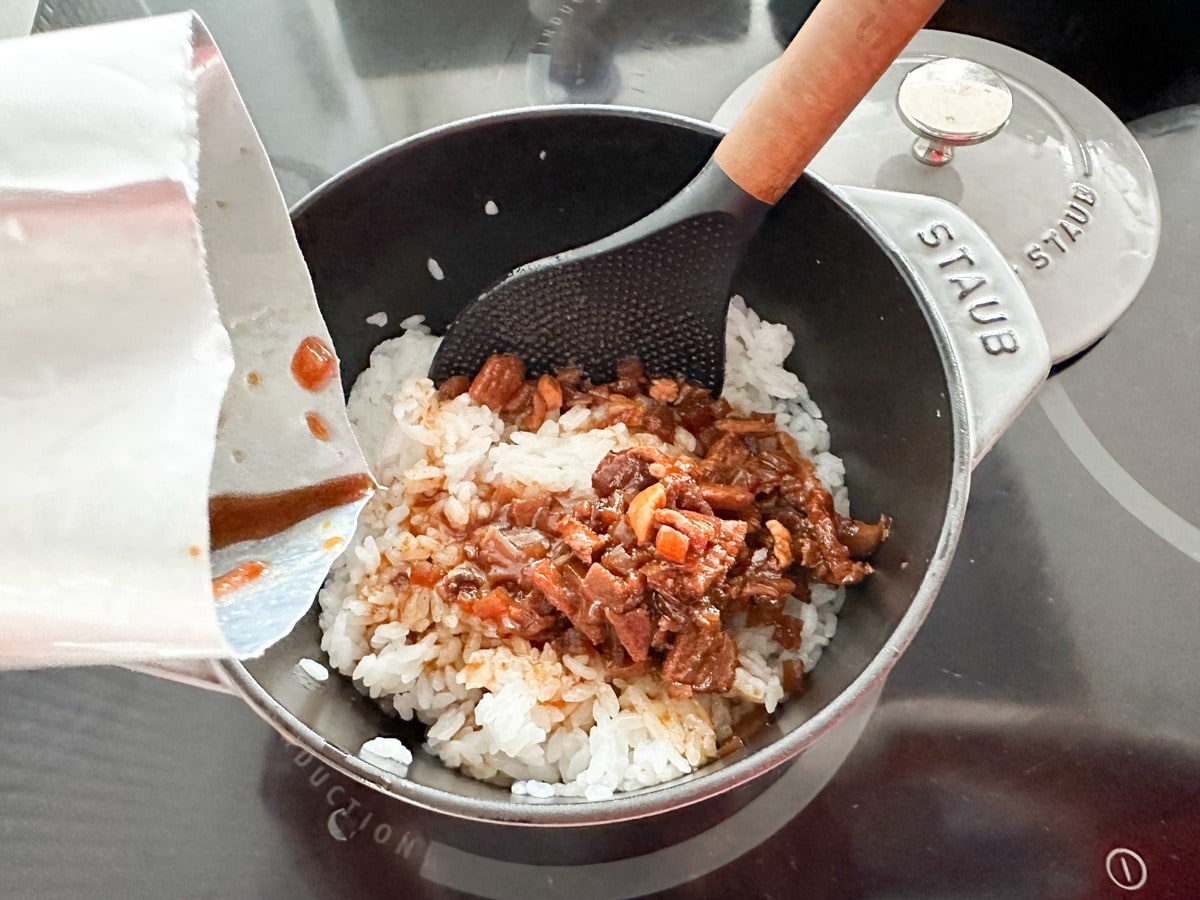 カルディ　魯肉飯の作り方